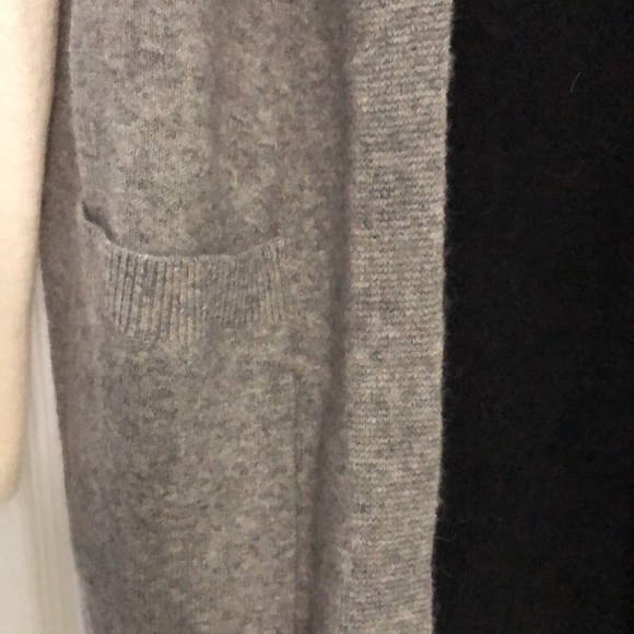 Madewell Merino Wool and Alpaca Blend Open Color Block Cardigan Size Sma… - Picture 4 of 8